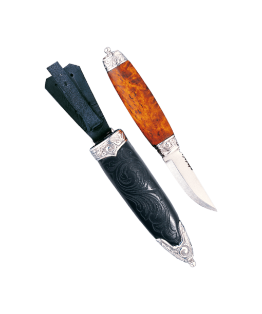 Bunadskniv Kari med handskåren slire