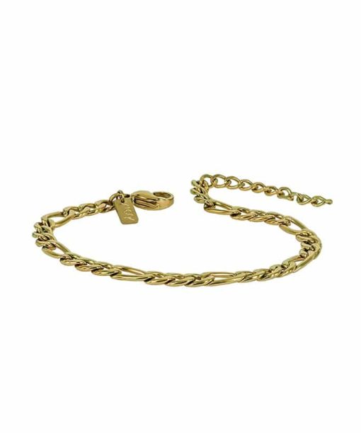 Arock armbånd Scott blankt gold