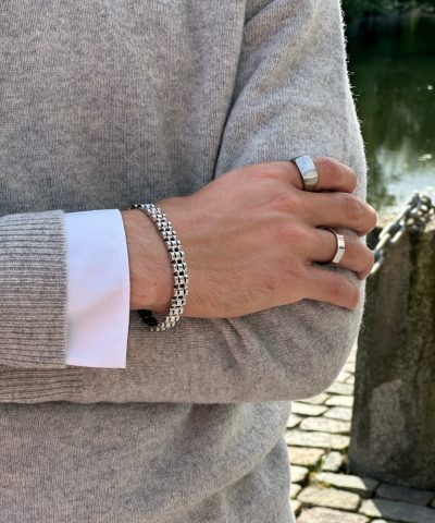 Alternative view of Arock Lewis Armbånd i Stål - Gunmetal