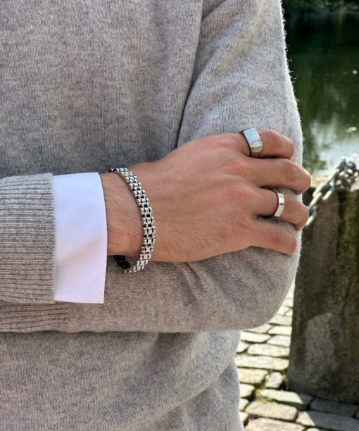 Alternative view of Arock Lewis Armbånd i Stål - Gunmetal