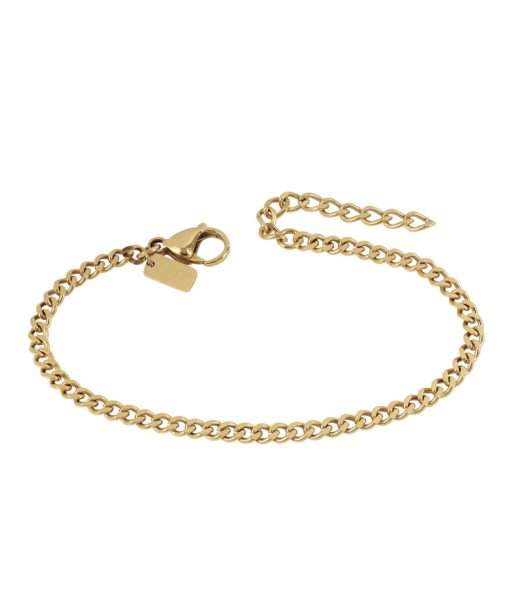 Arock Leo Armbånd i Stål - Gullforgylt,14K