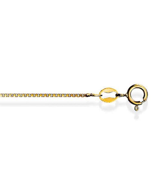 Veneziansk kjede i sølv 1mm (70cm)