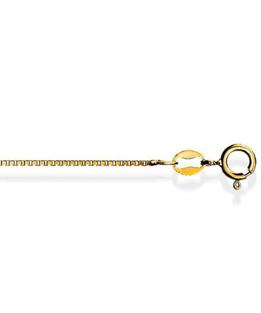 Veneziansk kjede i sølv 1mm (80cm)