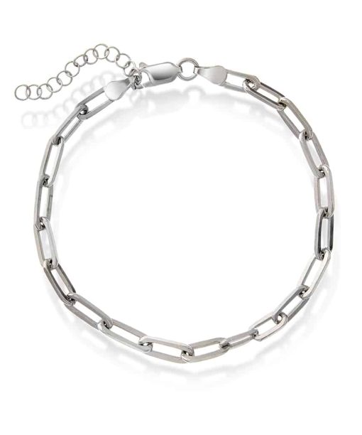 Armbånd i sølv 3,8 mm 20 cm