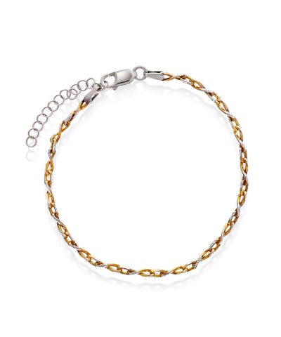 Pan Jewelry - Armbånd i sølv infinity