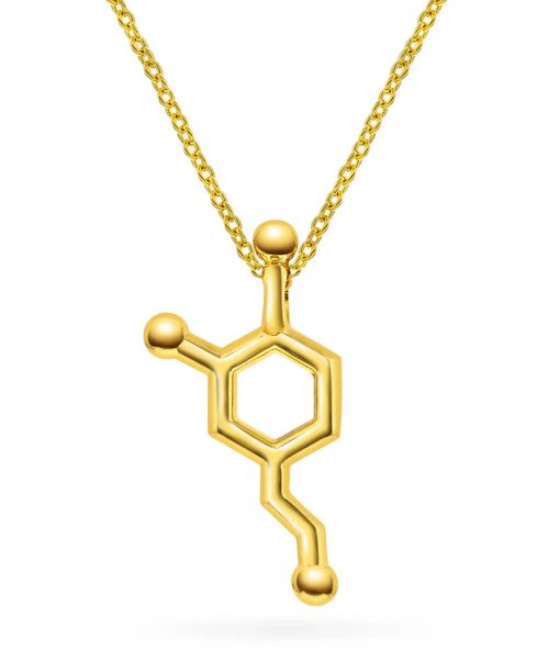 Sandra Lyng, Dopamin motivasjon halssmykke i forgylt sølv