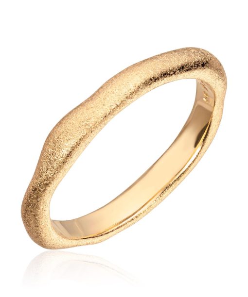 Lene Visholm Ring børstet 585