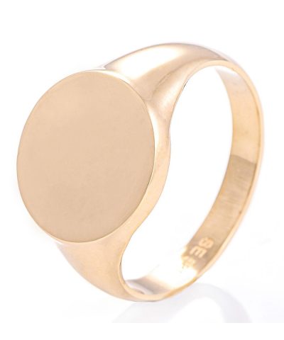 Signetring rund 585