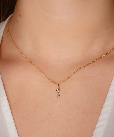 Alternative view of Pan Jewelry - Anheng i gull nøkkel