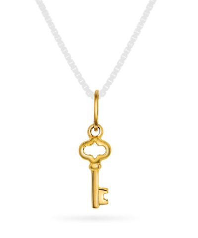Pan Jewelry - Anheng i gull nøkkel