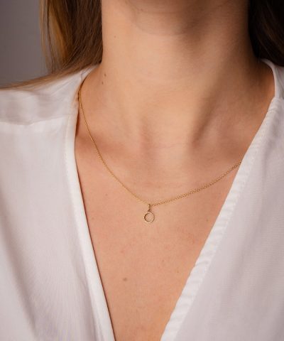 Alternative view of Pan Jewelry - Anheng i gull sirkel