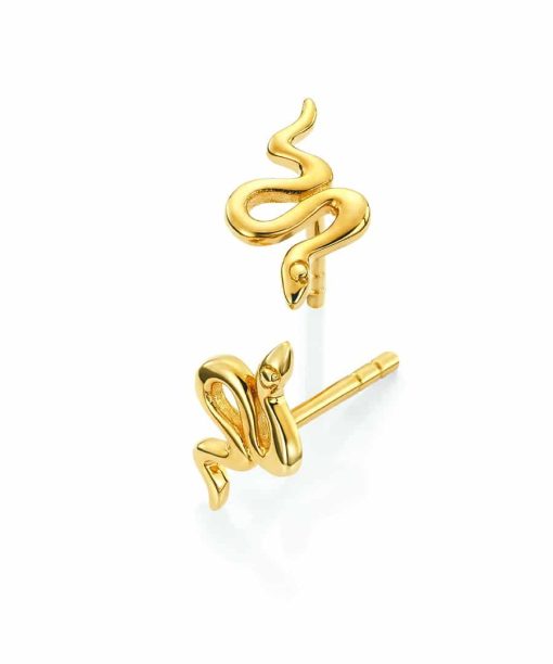 Nora Mørk by gulldia Forgylte ørepynt i sølv