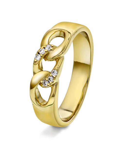 Nora Mørk by Gulldia Ring i sølv med zirkonia