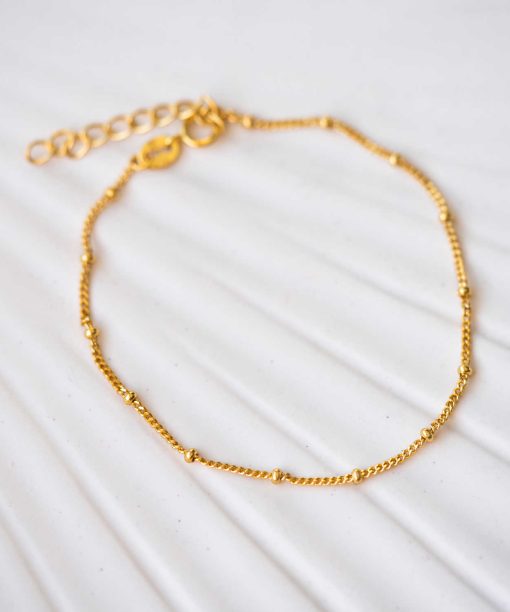 Alternative view of Armbånd i sølv, kulearmbånd