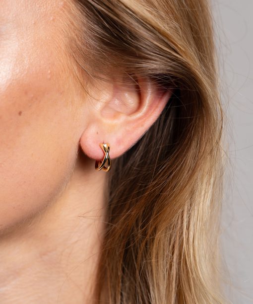 Alternative view of Øreringer i sølv