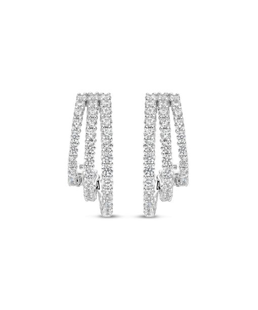 Alternative view of Ti Sento Stardust Zirconia Earrings