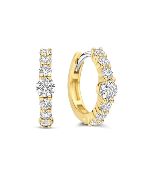 Ti Sento Tennis Hoops with stone