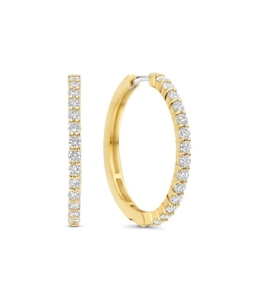 Ti Sento Tennis Oversized Hoops 25,5mm