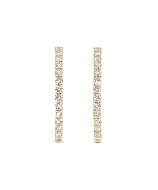 Alternative view of Ti Sento Tennis Oversized Hoops 25,5mm