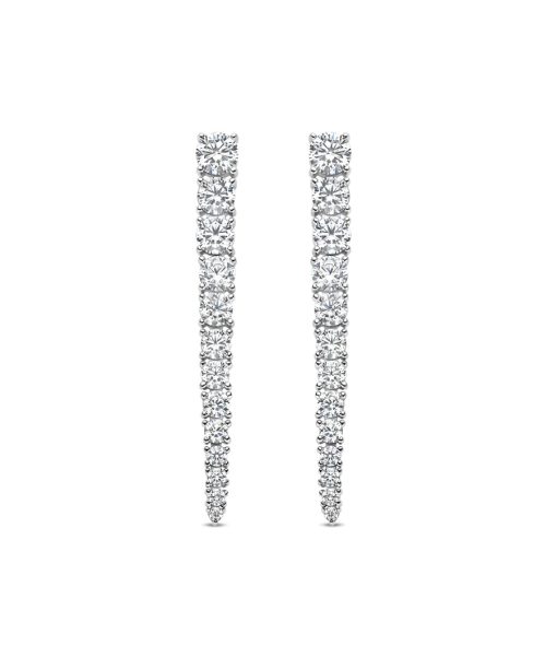 Alternative view of Ti Sento Long Zirconia Earrings 40mm