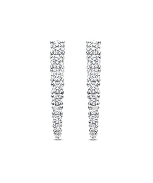 Alternative view of Ti Sento Long Zirconia Earrings 23,5mm