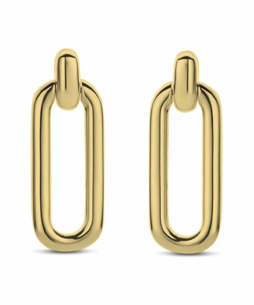 Ti Sento - Milano  Øredobber Forgylt Sølv - 7847SY