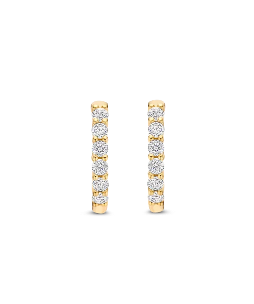 Alternative view of Ti Sento - Milano Small Hoops 7957ZY