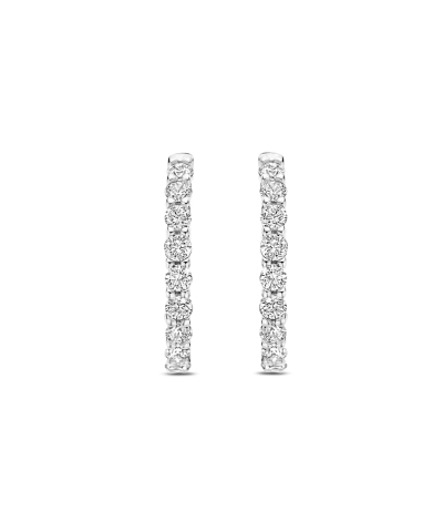 Alternative view of Ti Sento - Milano Medium Hoops 7958ZI