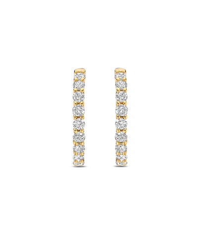 Alternative view of Ti Sento - Milano Medium Hoops 7958ZY