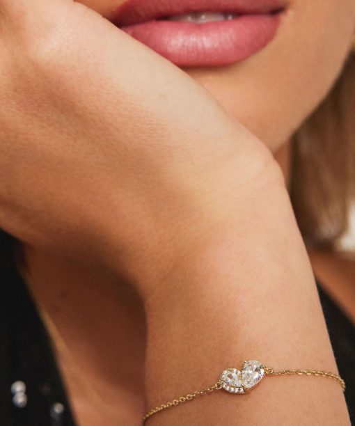 Alternative view of Sammen armbånd i sølv med zirkonia