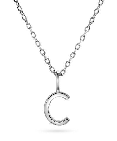 Pan Jewelry - Letters smykke i 925 sølv C