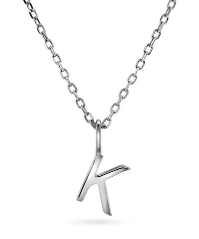 Pan Jewelry - Letters smykke i 925 sølv K