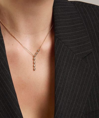 Alternative view of Pan Jewelry - Dazzle smykke i 925 forgylt sølv med zirkonia