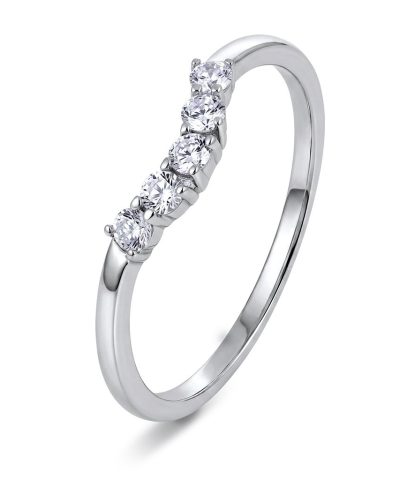Pan Jewelry - Swan tail ring i 925 sølv