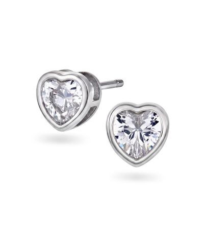 Pan Jewelry - Heartglow øredobber i 925 sølv
