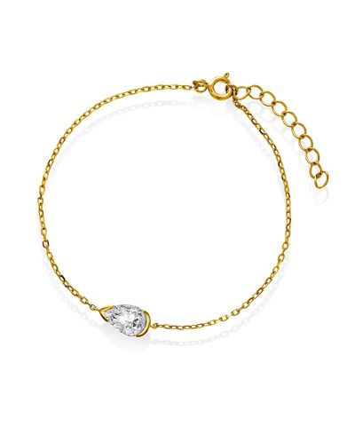 Pan Jewelry - Embrace armbånd i 925 forgylt sølv