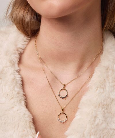 Alternative view of Pan Jewelry - Starlight smykke i 925 forgylt sølv