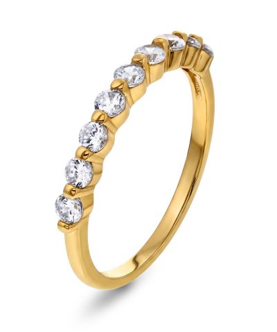 Pan Jewelry - Starlight ring i 925 forgylt sølv