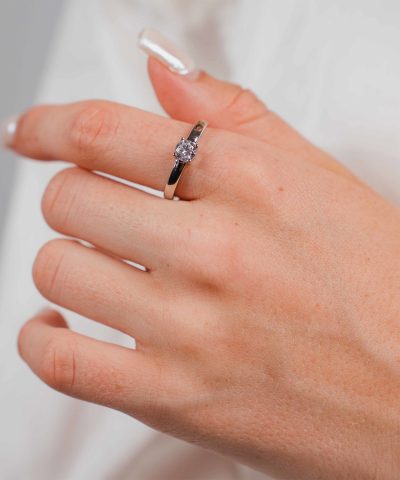 Alternative view of Pan Jewelry - Eternal ring i 925 sølv med zirkonia