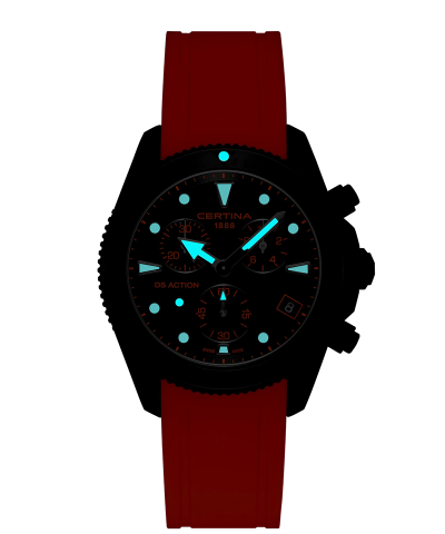 Alternative view of Certina DS Action Chrono 42mm - C048.417.37.051.03