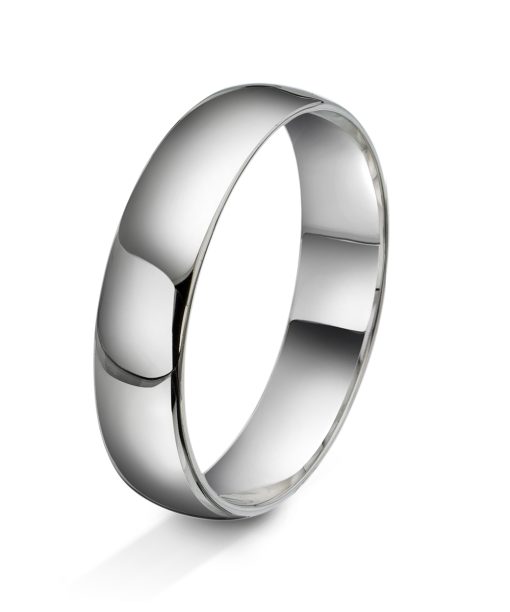 Alternative view of Amore forlovelsesring i 14kt hvitt gull 6mm - AD4-9006