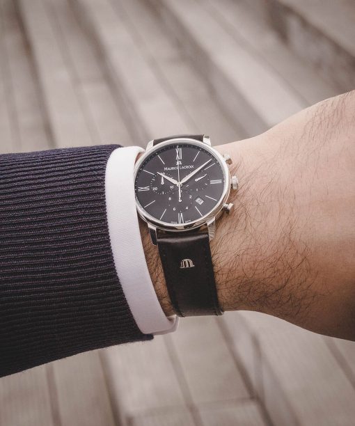 Alternative view of Maurice Lacroix Eliros Chronograph 40mm - EL1098-SS001-310-1