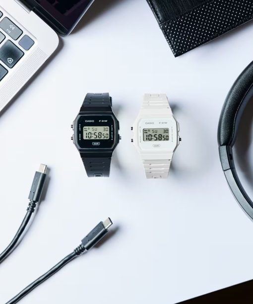 Casio Timeless - F-91WB-1AEF - Bilde 3
