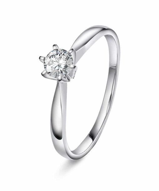 Gulldia Forever Ring i gull med diamant 0,10ct WP1