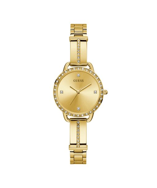 Guess Ladies Gold Tone Analog Watch 30mm - GW0022L2