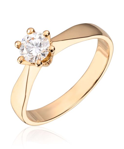Ring Margrete med LAB grown diamant 1 ct.