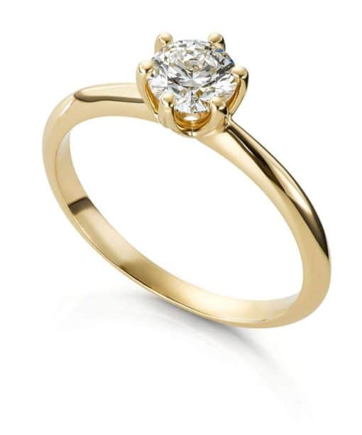 Ring Alexandra med LAB grown diamant 0.5 ct.