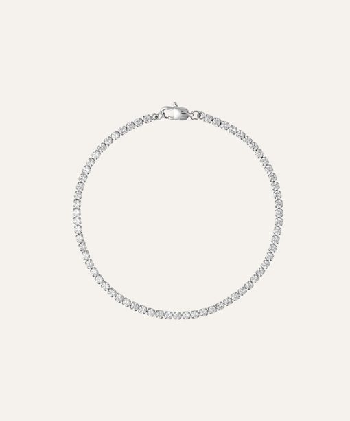 Mockberg Shiny Tennis Bracelet Small