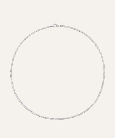 Mockberg Shiny Tennis Necklace
