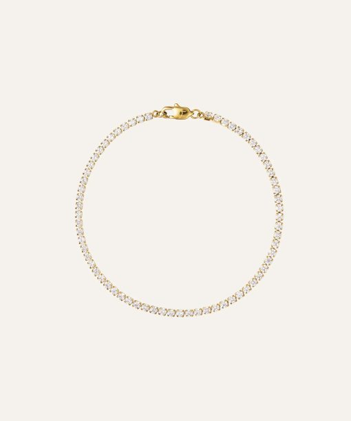 Mockberg Shiny Tennis Bracelet Small